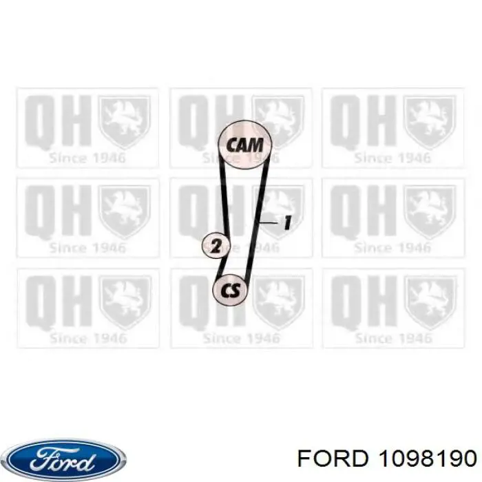Прокладка корпуса термостата Ford 1098190 цена, от 11.99 USD