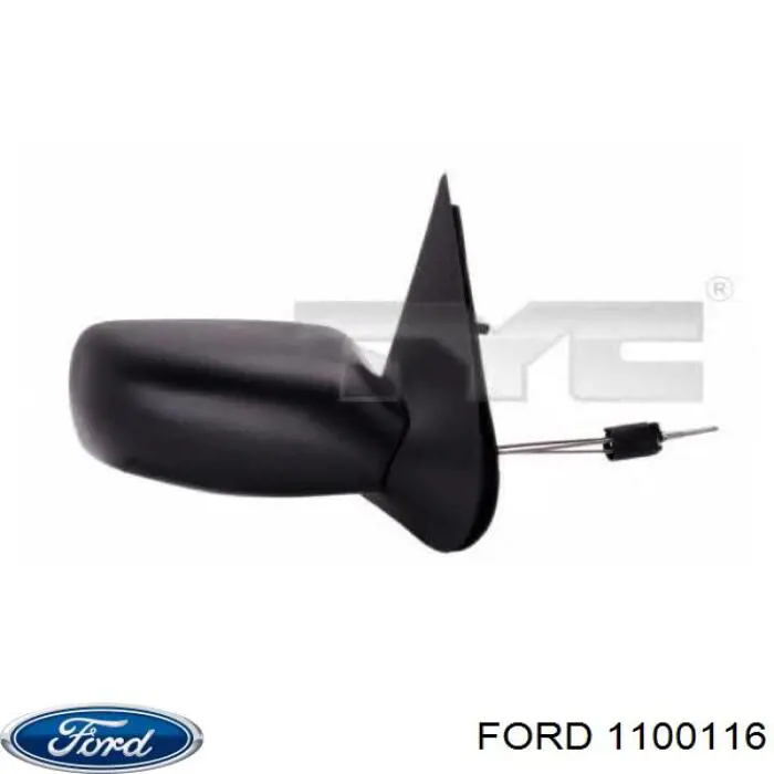 Левое боковое зеркало 1100116 Ford