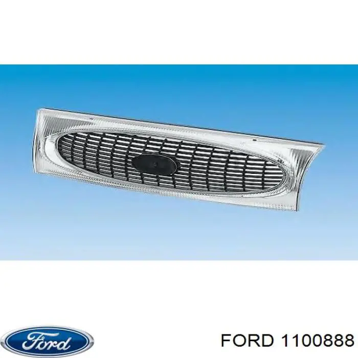1100888 Ford решетка радиатора