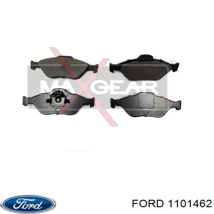 Передние тормозные колодки 1101462 Ford