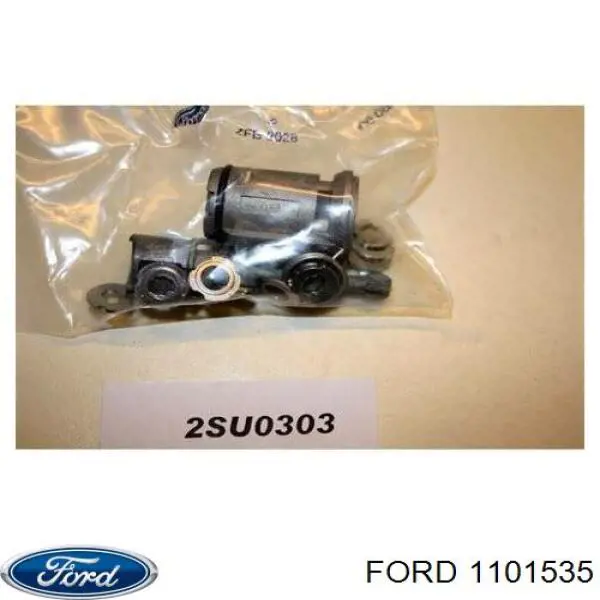 XS4116C826CA Ford личинка замка капота