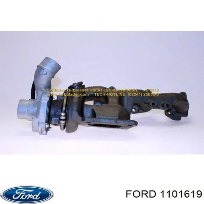 Турбокомпрессор Форд Фиеста COURIER (Ford Fiesta)