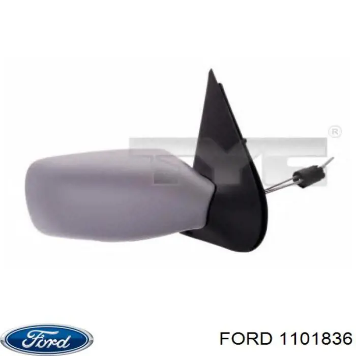 Левое боковое зеркало 1101836 Ford