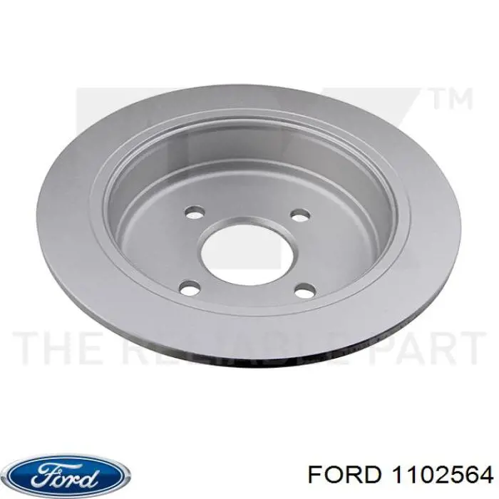 Тормозные диски 1102564 Ford