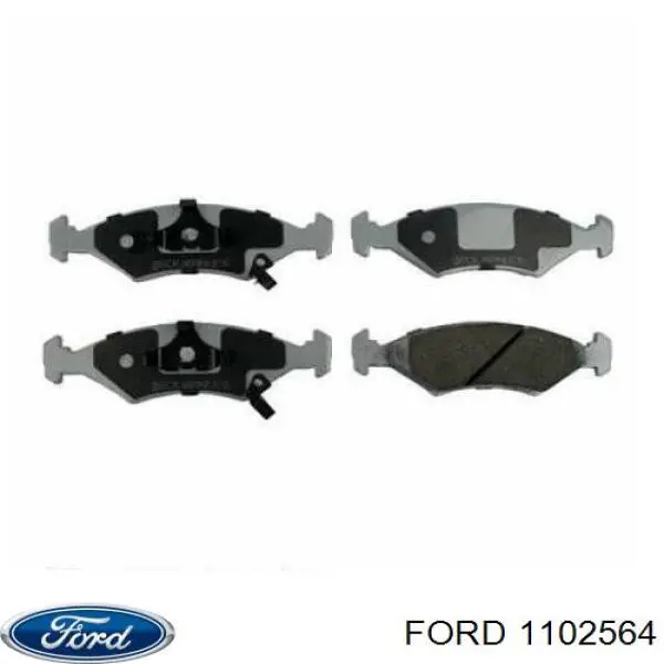 Задний дисковый тормоз Ford 1102564