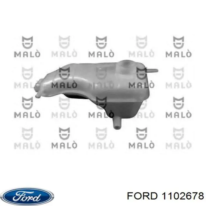 Бачок системы охлаждения двигателя расширительный Ford 1102678 цена, от 18.50 USD