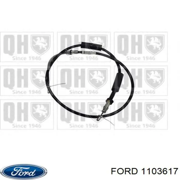 Задний трос ручника Ford 1103617 цена, от 7.56 USD