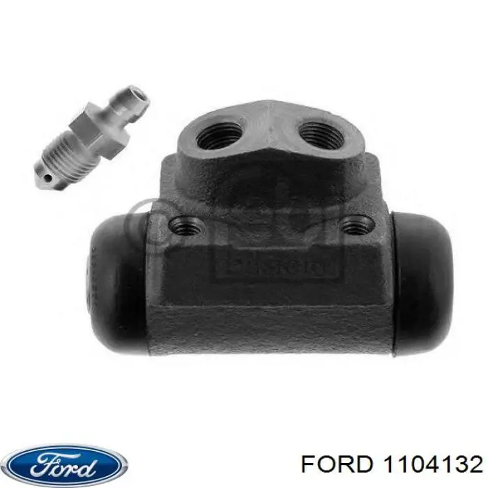 1104132 Ford цилиндр тормозной колесный рабочий задний