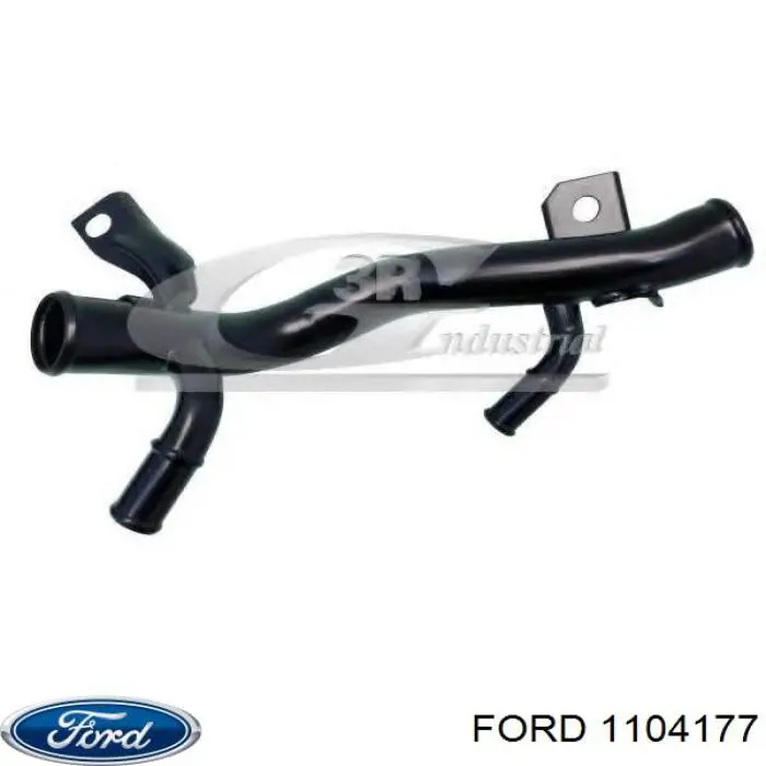 Патрубок системи охолодження 1104177 Ford