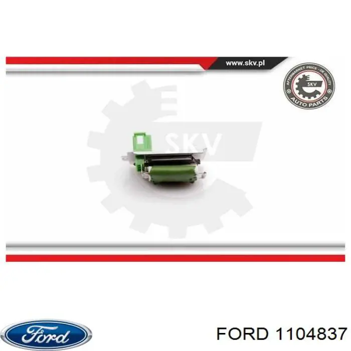 Реле отопителя Ford 1104837 цена, от 13.65 USD