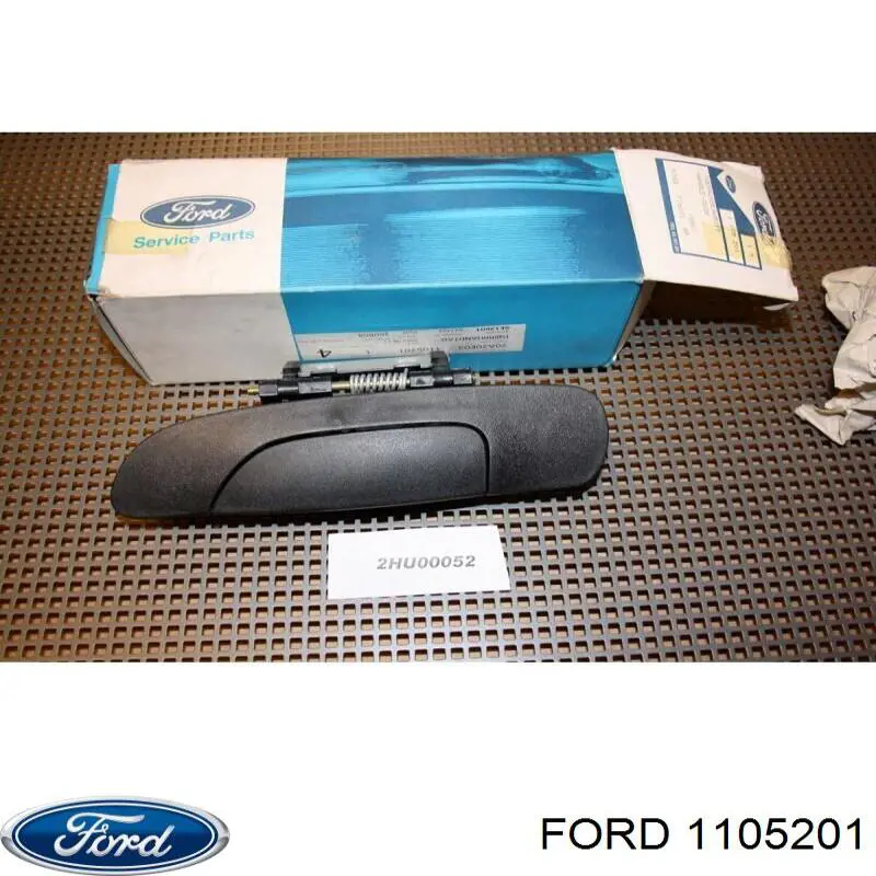 Maçaneta externa esquerda da porta traseira para Ford Mondeo (BFP)
