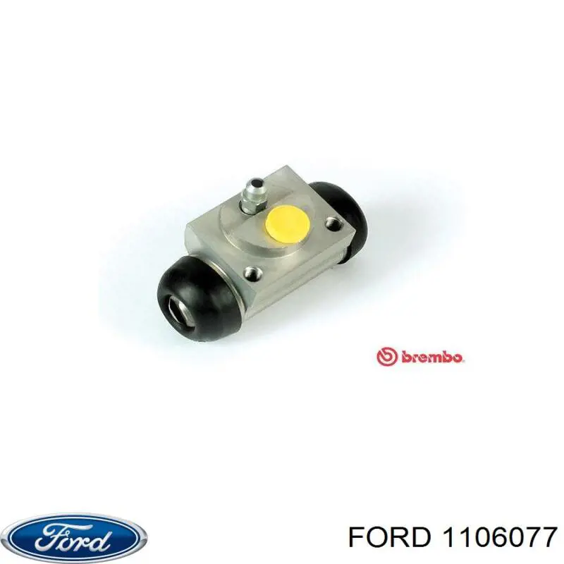 1106077 Ford цилиндр тормозной колесный рабочий задний