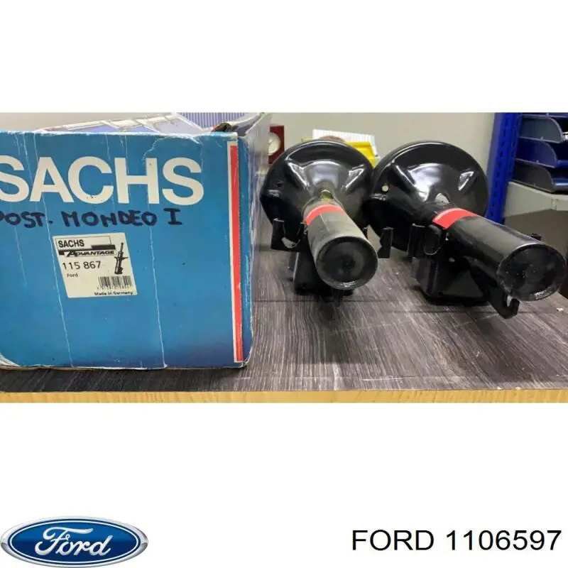 1106597 Ford Амортизаторы задние