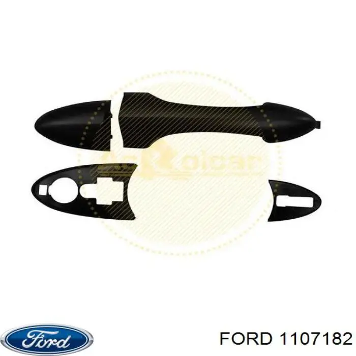 Ручка двери передней наружная левая на Ford Focus I 