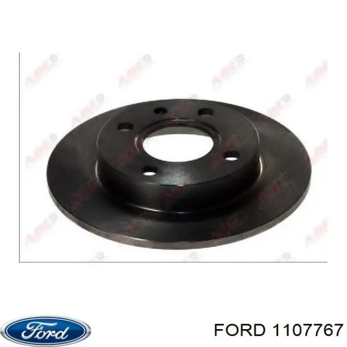 1107767 Ford диск тормозной передний