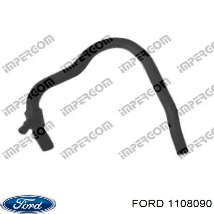 1108090 Ford шланг (патрубок радиатора охлаждения нижний)