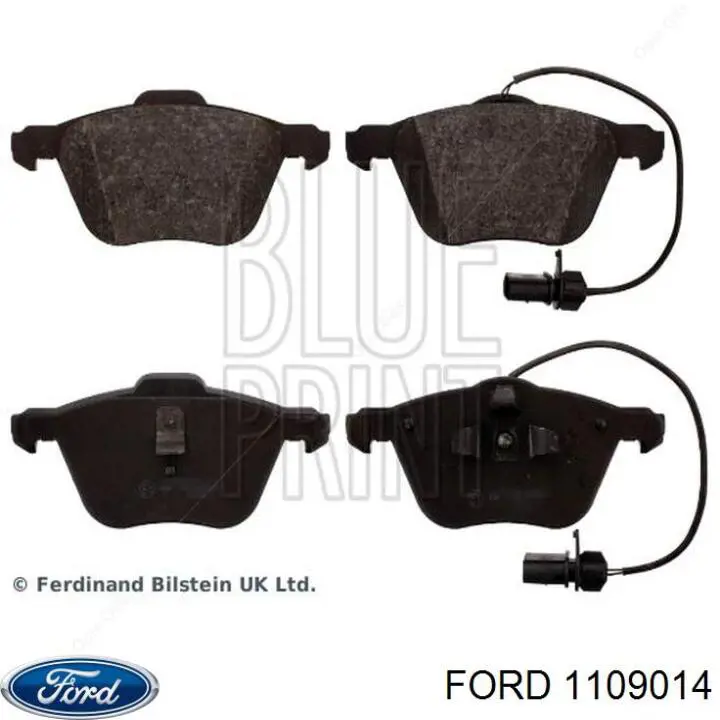 1109014 Ford Колодки передние