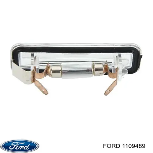 Фонарь подсветки номерного знака 1109489 Ford