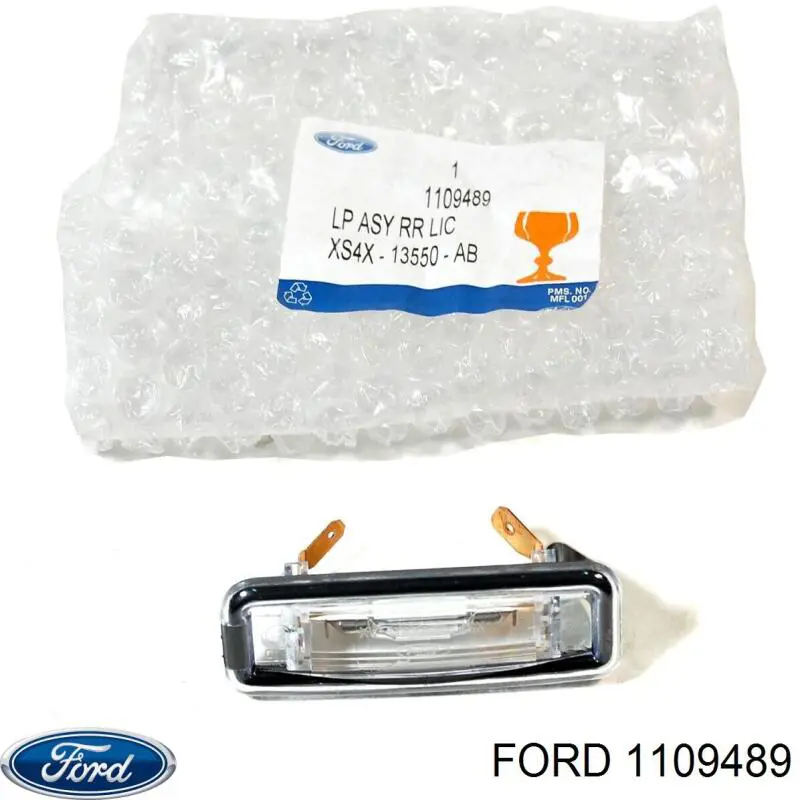 Фонарь подсветки заднего номера Ford 1109489 цена, от 6.32 USD