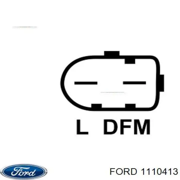 Купить 1110413 Ford Генератор