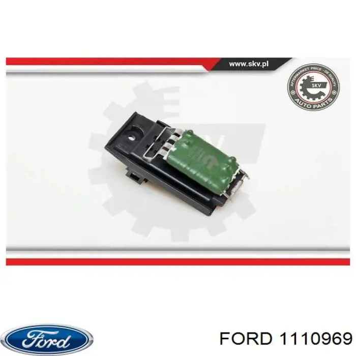 Купить 1110969 Ford Регулятор оборотов вентилятора печки