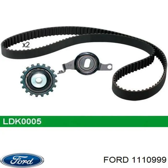 Ремень ГРМ, комплект Ford 1110999