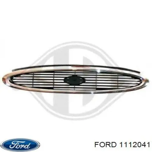 1112041 Ford grelha do radiador