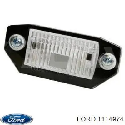 Фонарь подсветки номерного знака 1114974 Ford