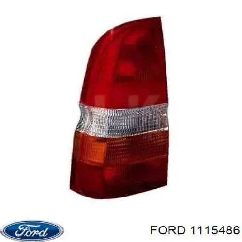 Lanterna traseira esquerda para Ford Escort (GAL, AVL)