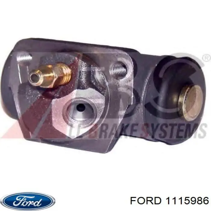 1115986 Ford цилиндр тормозной колесный рабочий задний