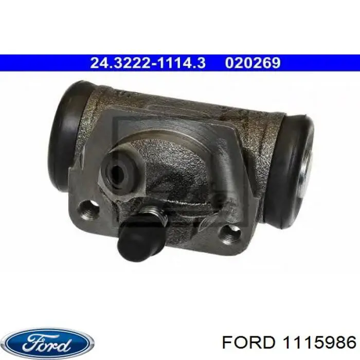 Рабочий тормозной цилиндр Ford 1115986 цена, от 8.28 USD
