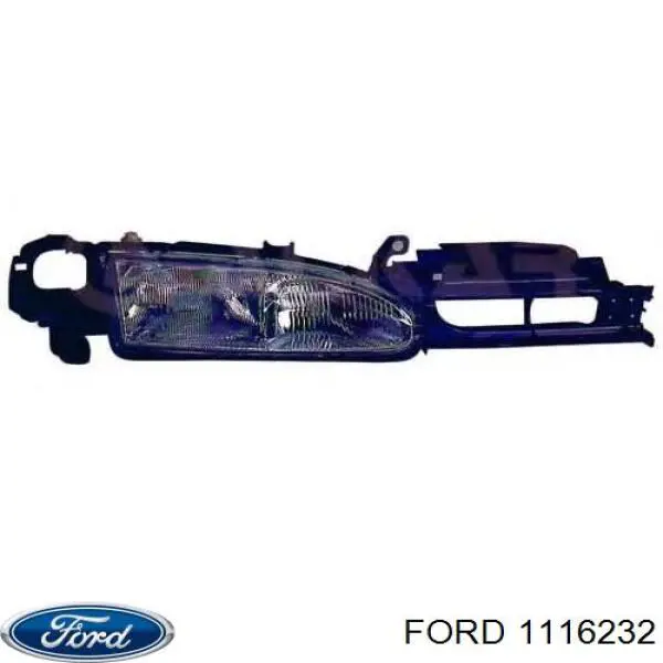 7117876 Ford фара левая
