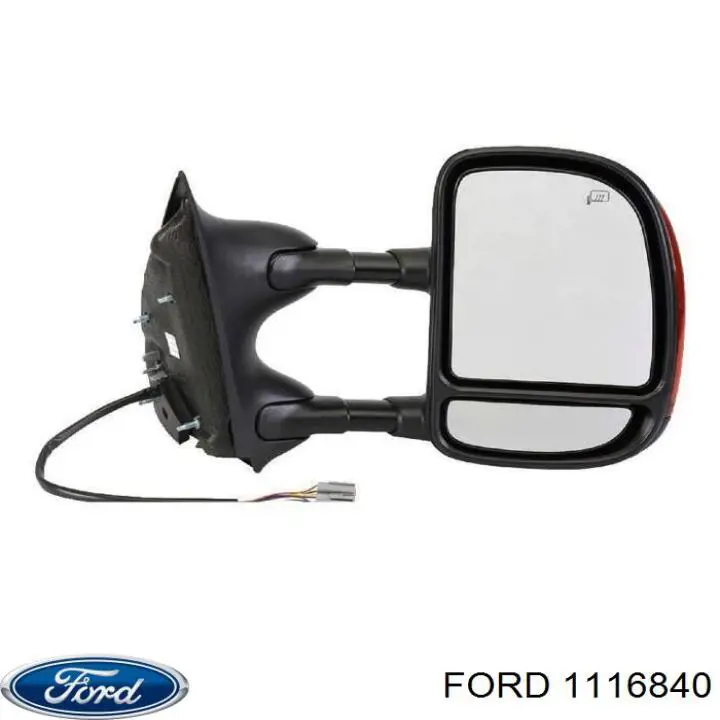Трос ручного тормоза задний, правый/левый Ford 1116840