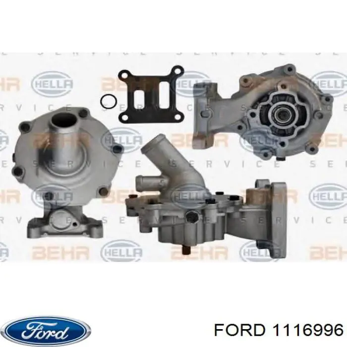 Помпа водяная, корпус Ford 1116996