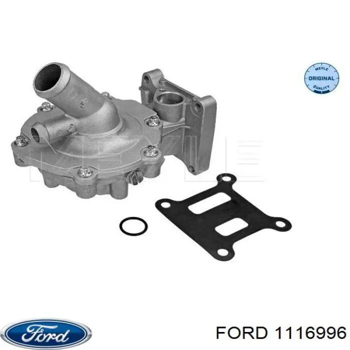 Помпа водяная, (насос) охлаждения, в сборе с корпусом Ford 1116996 цена, от 57.20 USD