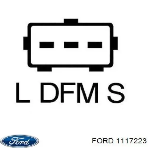1117223 Ford Пыльник ШРУСа передней полуоси внутренний