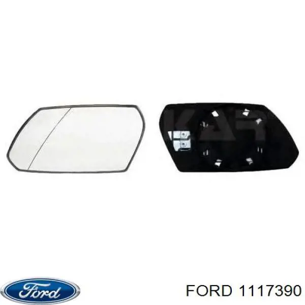 1117390 Ford зеркальный элемент зеркала заднего вида левого