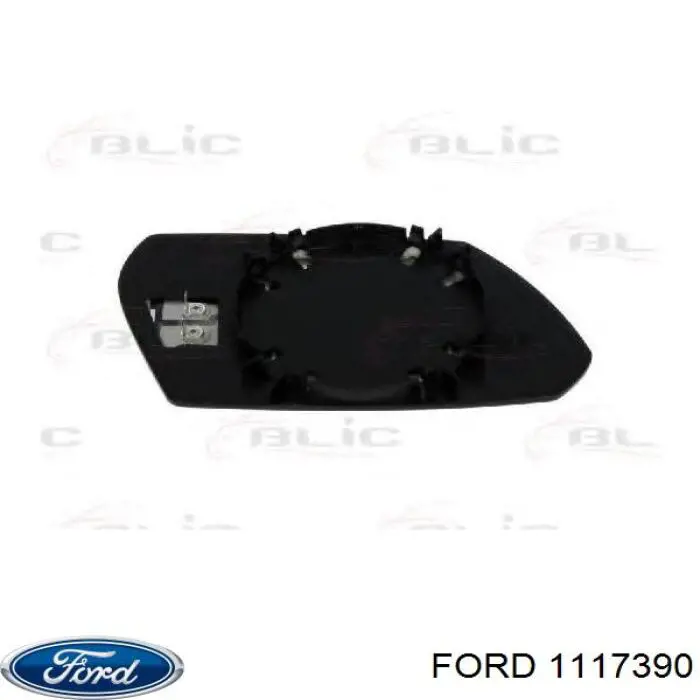 Зеркальный элемент водительского зеркала Ford 1117390 цена, от 10.21 USD