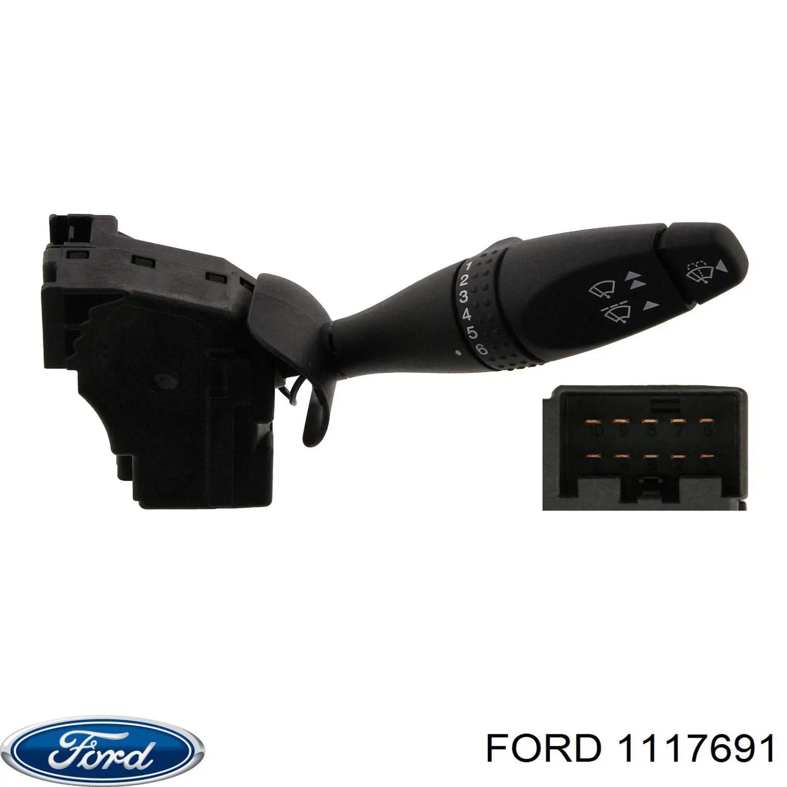 Купить 1S7T17A553BD Ford Правый подрулевой переключатель
