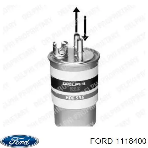 Топливный фильтр 1118400 Ford