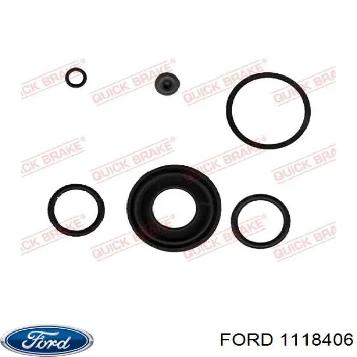 Тормозной суппорт правый задний Ford 1118406 цена, от 76.76 USD
