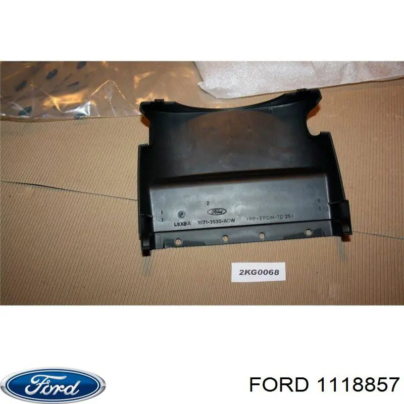 Защитный кожух рулевого механизма Ford 1118857 цена, от 8.47 USD