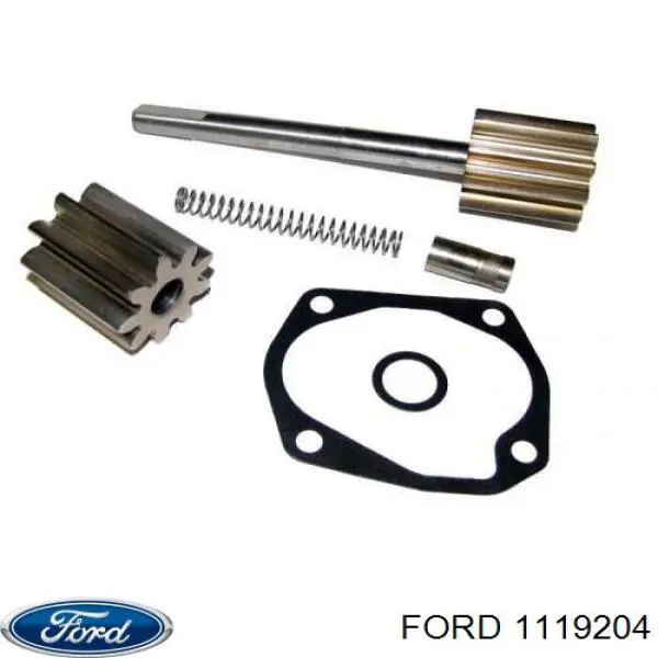 1119204 Ford Выхлопной клапан