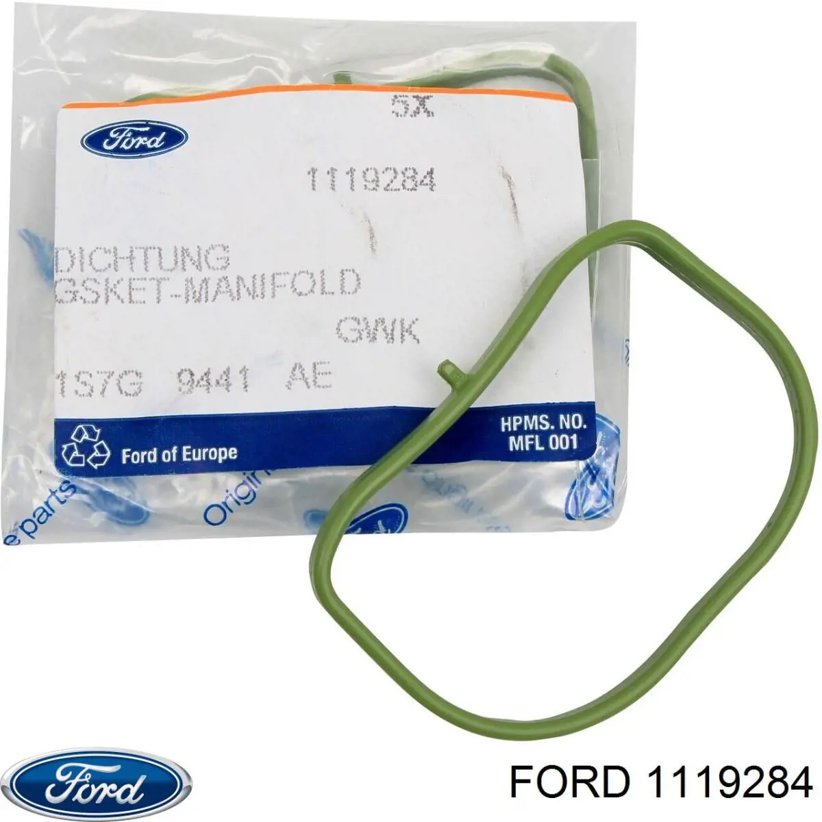 Прокладка впускного коллектора 1119284 Ford