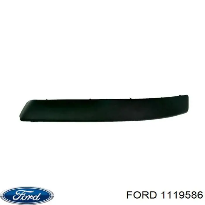 Купить 1119586 Ford Молдинг бампера переднего левый