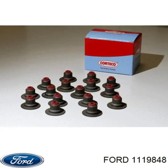 1119848 Ford сальник клапана (маслосъёмный выпускного)