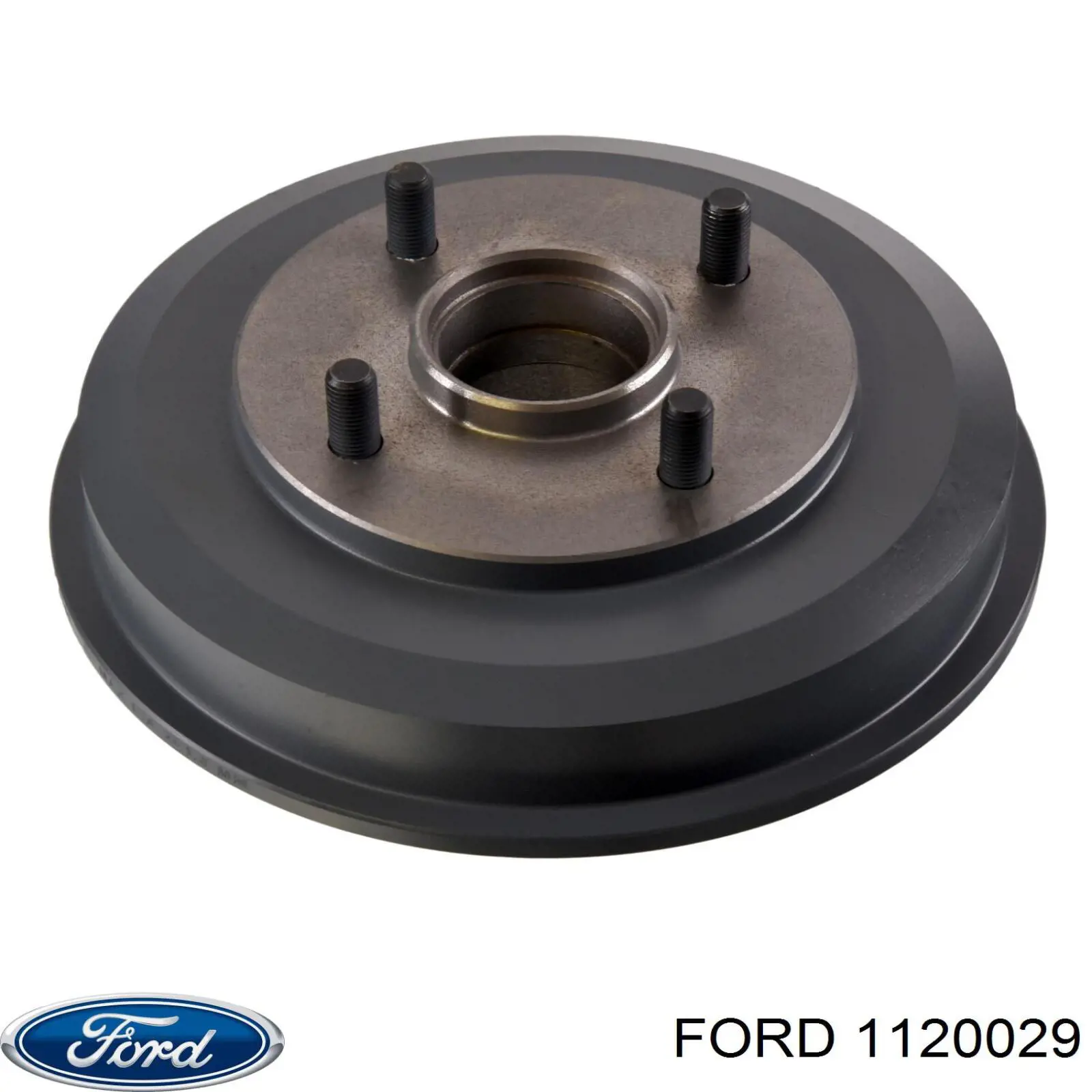 1231704 Ford Молдинг бампера переднего левый