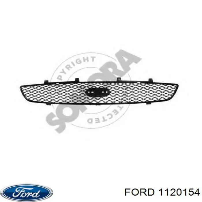 Решетка радиатора 1120154 Ford