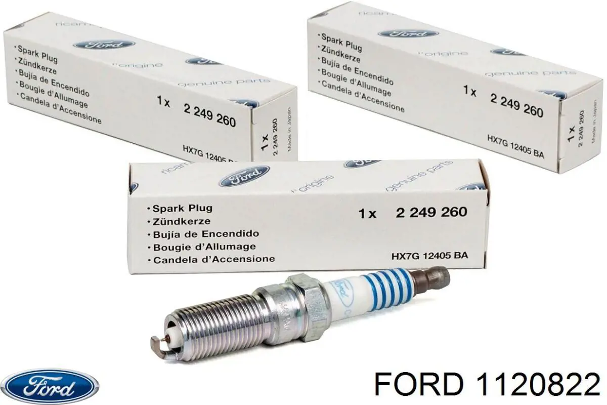 Свечи зажигания 1120822 Ford