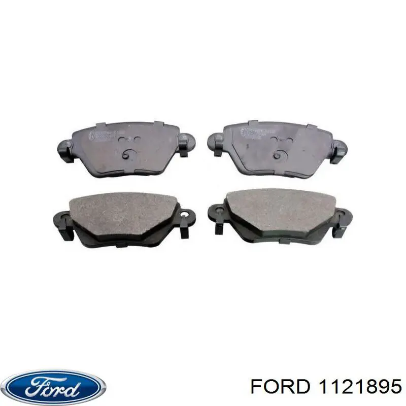 Купить 1121895 Ford Колодки тормозные задние, дисковые